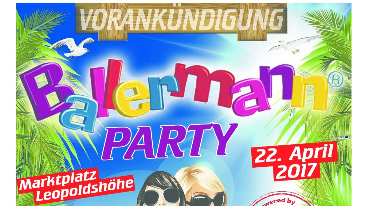 22.04.2017 Ballermann Party