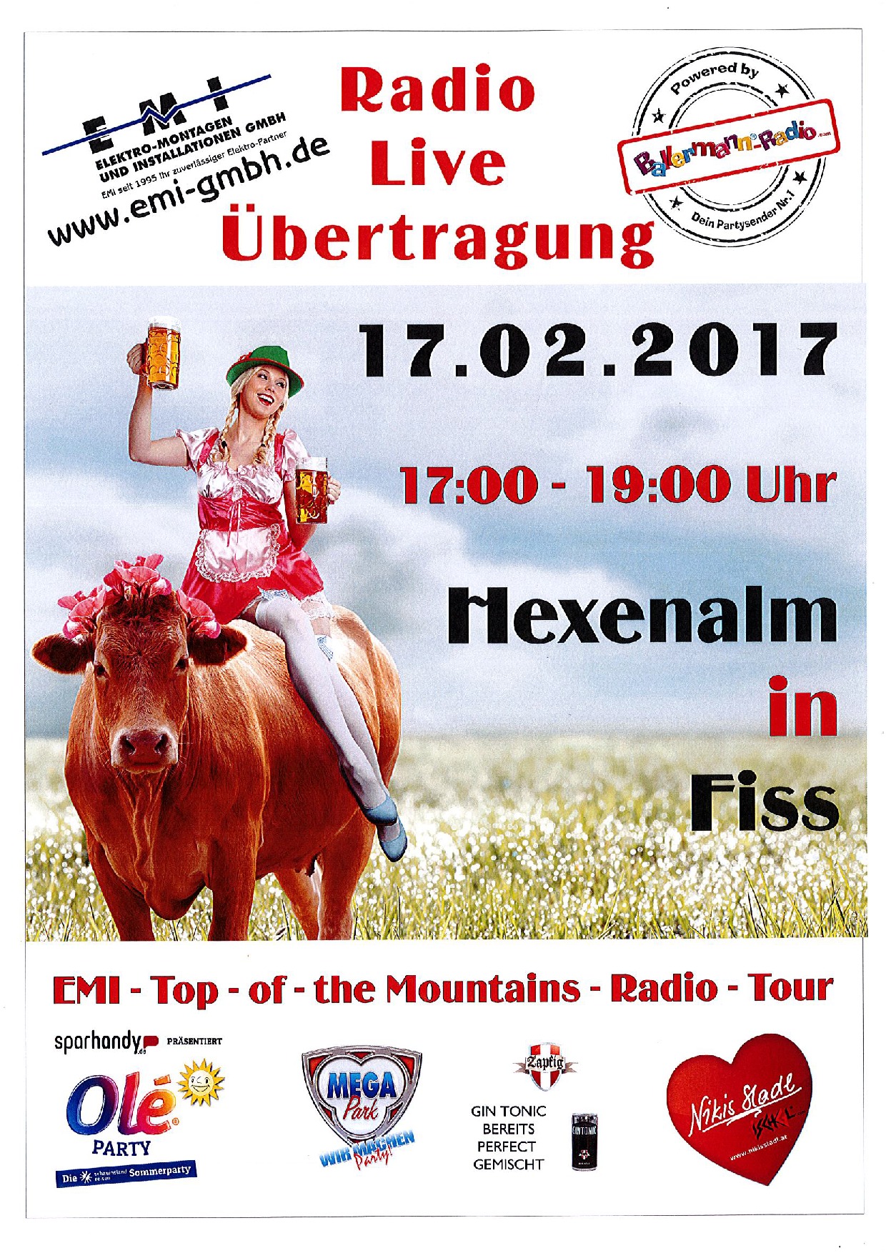 17.02.2017 aus der Hexenalm / Fiss