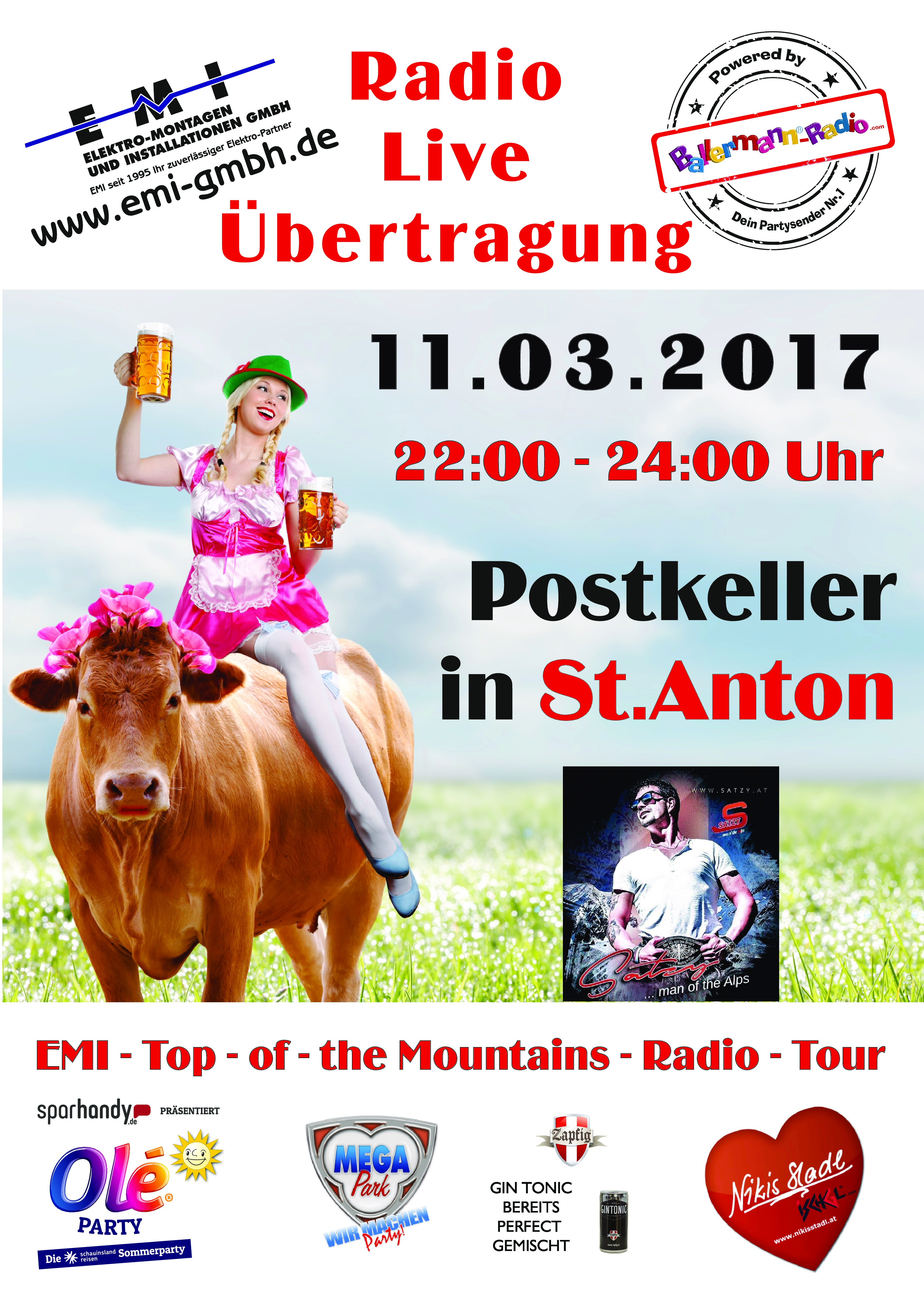 11.03.2017 Postkeller in St. Anton