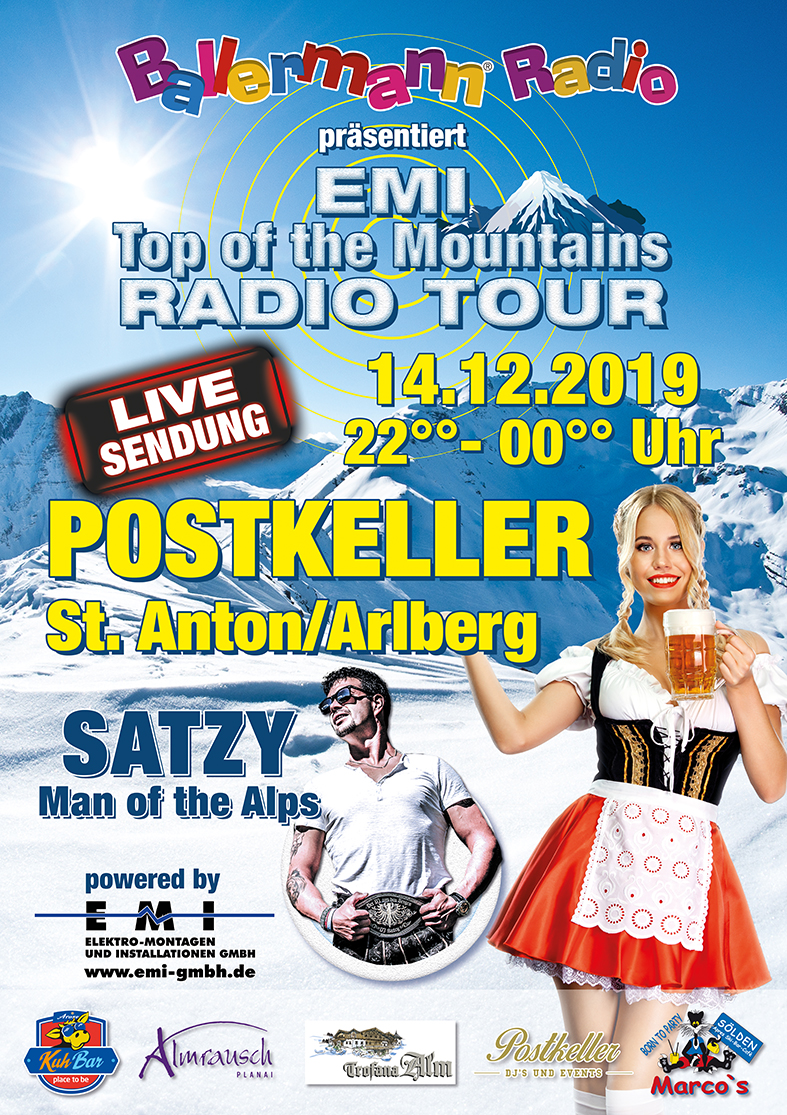 Dezember-Highlight: Ballermann® Radio on Tour – Liveschaltung