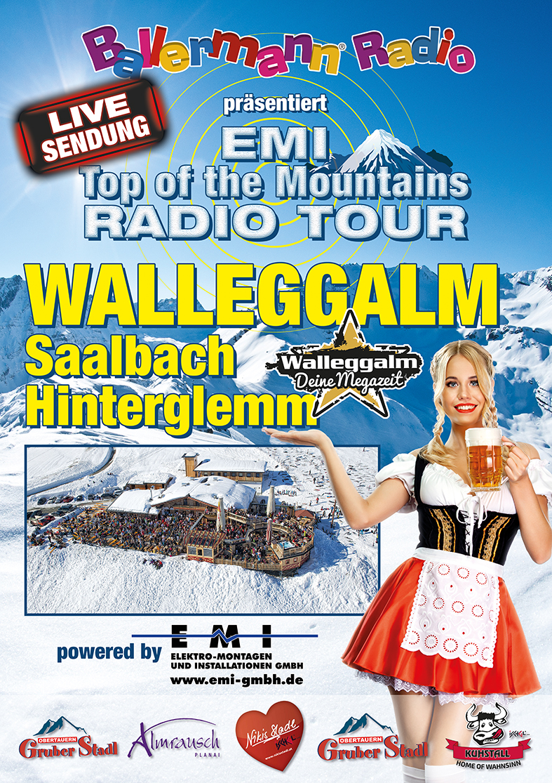 Live von der Walleggalm: Partyrausch mit Isi Glück