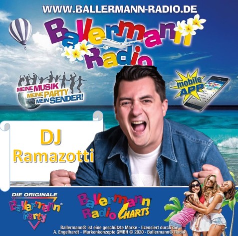 Feiert mit: Ballermann® Radio-Wunschbox mit DJ Ramazotti