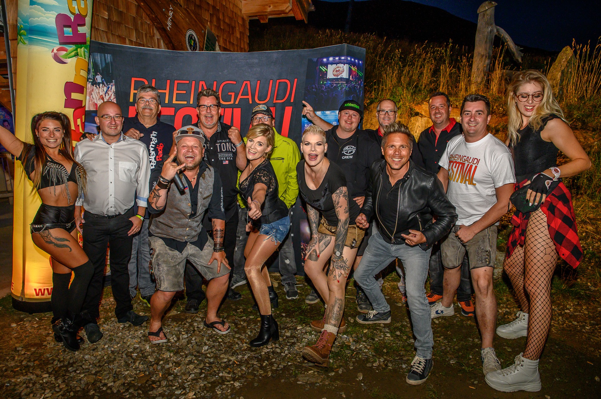 DJ Andy Luxx im Interview beim Rheingaudi Festival im Wildkogelhaus