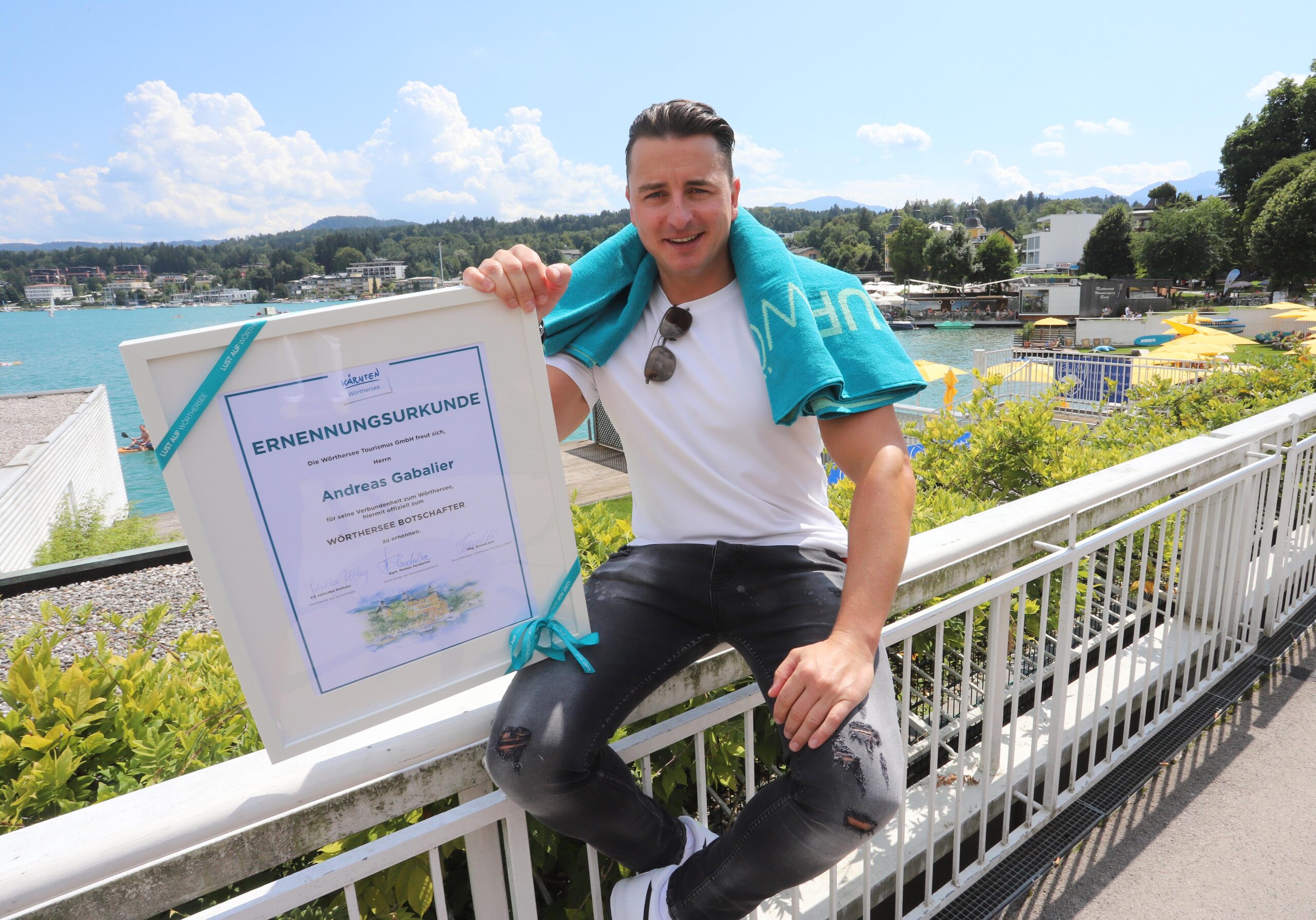 Andreas Gabalier zum Wörthersee-Botschafter ernannt