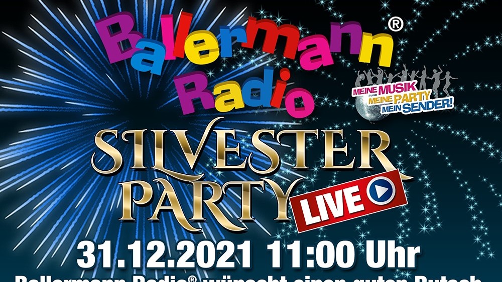 MEGA Countdown 2021: Silvesterparty im Ballermannstyle