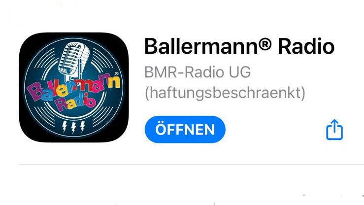 Achtung, Nachahmer! Das ist die originale Ballermann Radio-App