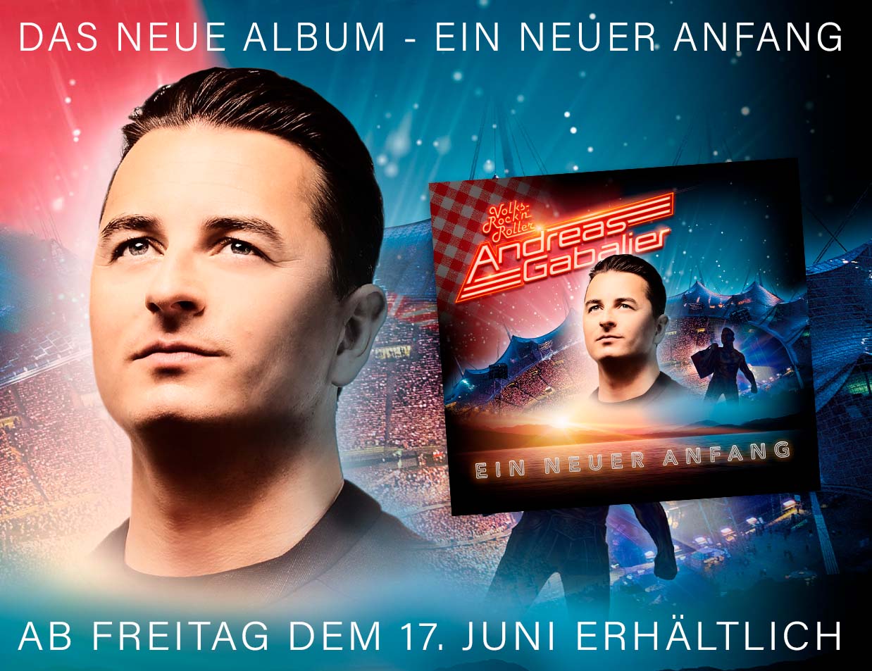 Andreas Gabalier: Neues Album „Ein neuer Anfang“ jetzt überall erhältlich!