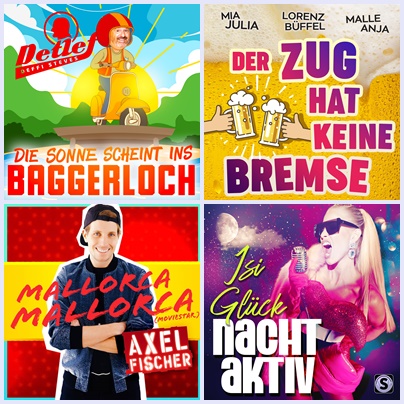 Neue Party-Ohrwürmer: Die Ballermann Radio Charts