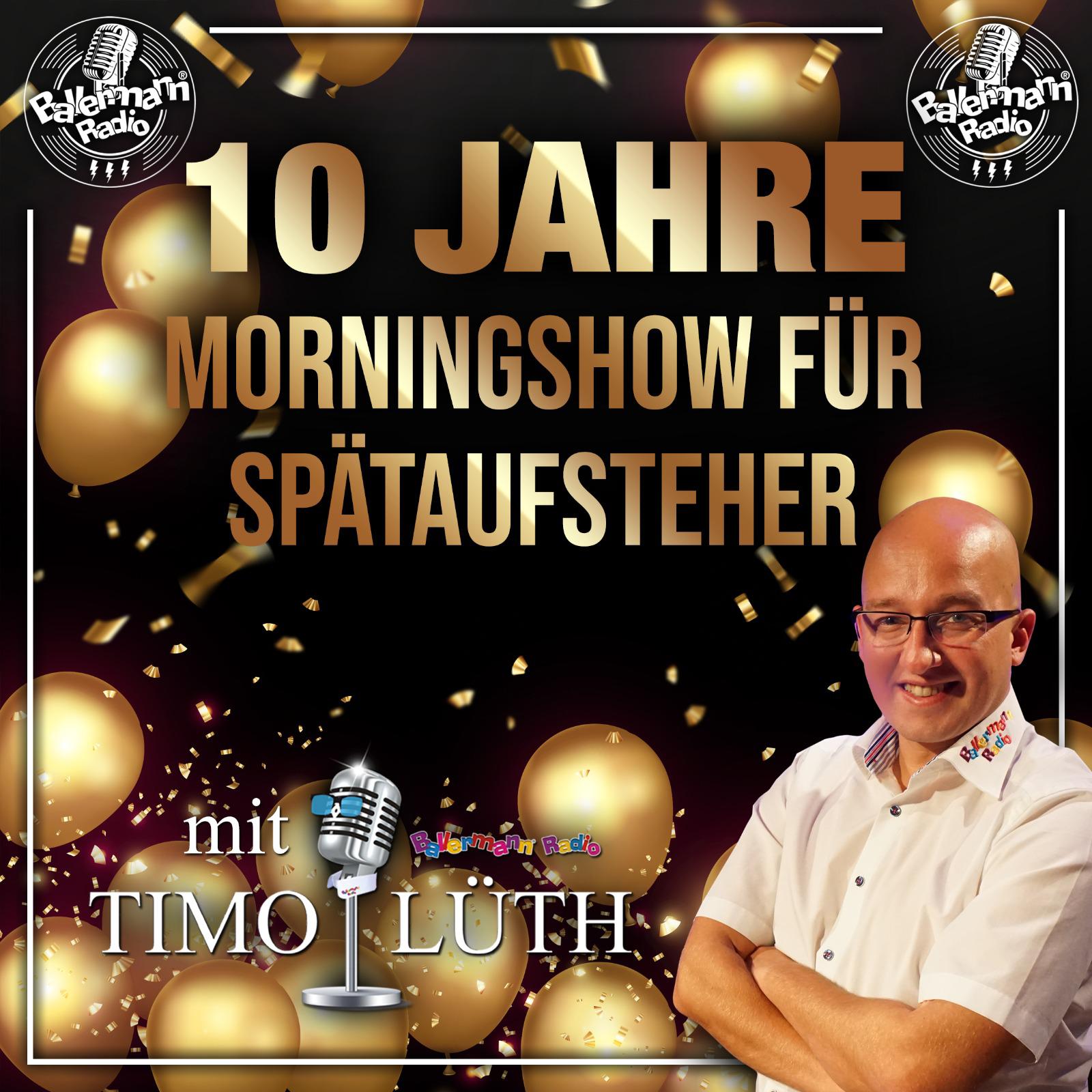 10 Jahre Morningshow auf Ballermann Radio: Timo Lüth feiert Jubiläum in Sondersendung