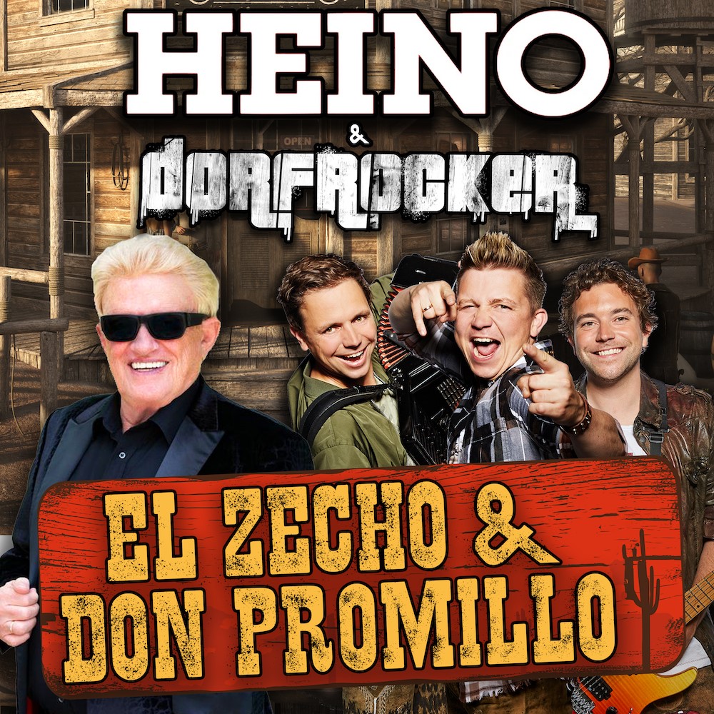Neu auf Ballermann Radio: Heino & Dorfrocker – „El Zecho und Don Promillo“