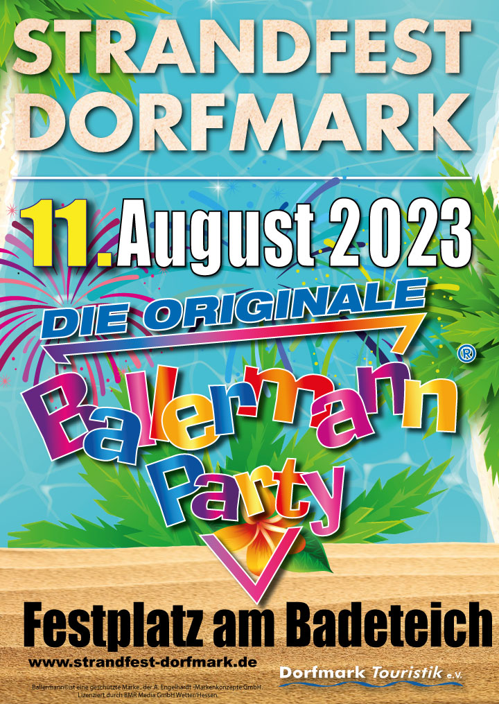 Originale Ballermann Party beim Strandfest Dorfmark