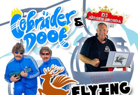 Gebrüder Doof & DJ Jürgen Brosda: „Flying Hirsch“ im neuen Partygewand