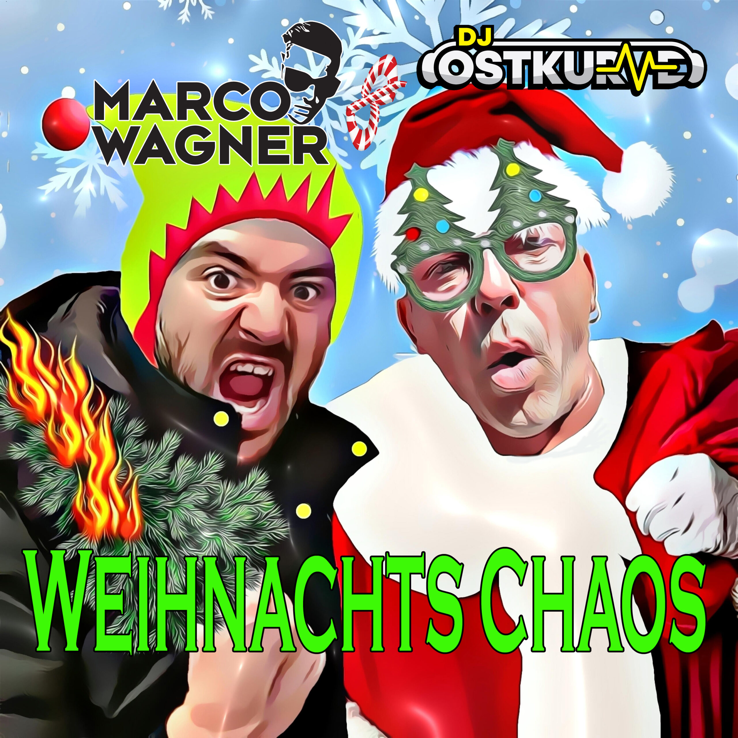 Verrückte Weihnachtsnummer: Marco Wagner & DJ Ostkurve mit „Weihnachts Chaos“