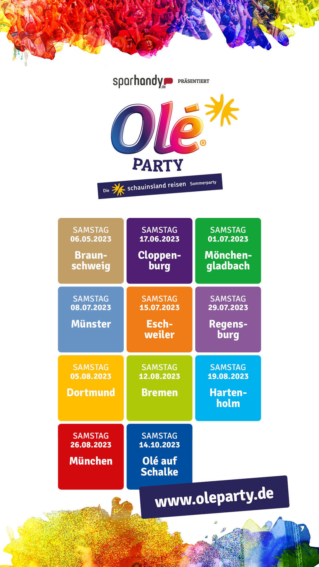 Olé Partys Ein absolutes Muss für jeden Partygänger