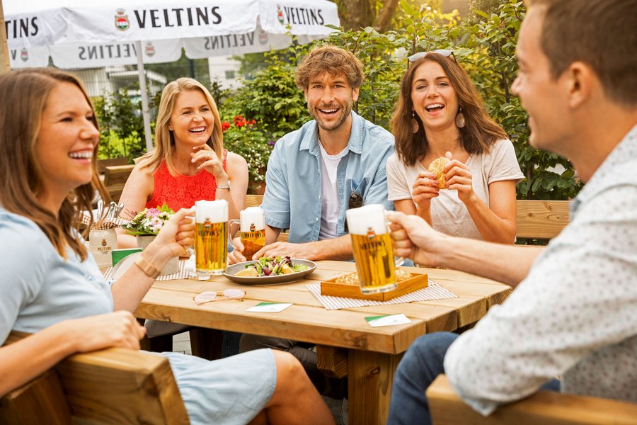 Der Biergartenspaß ist zurück