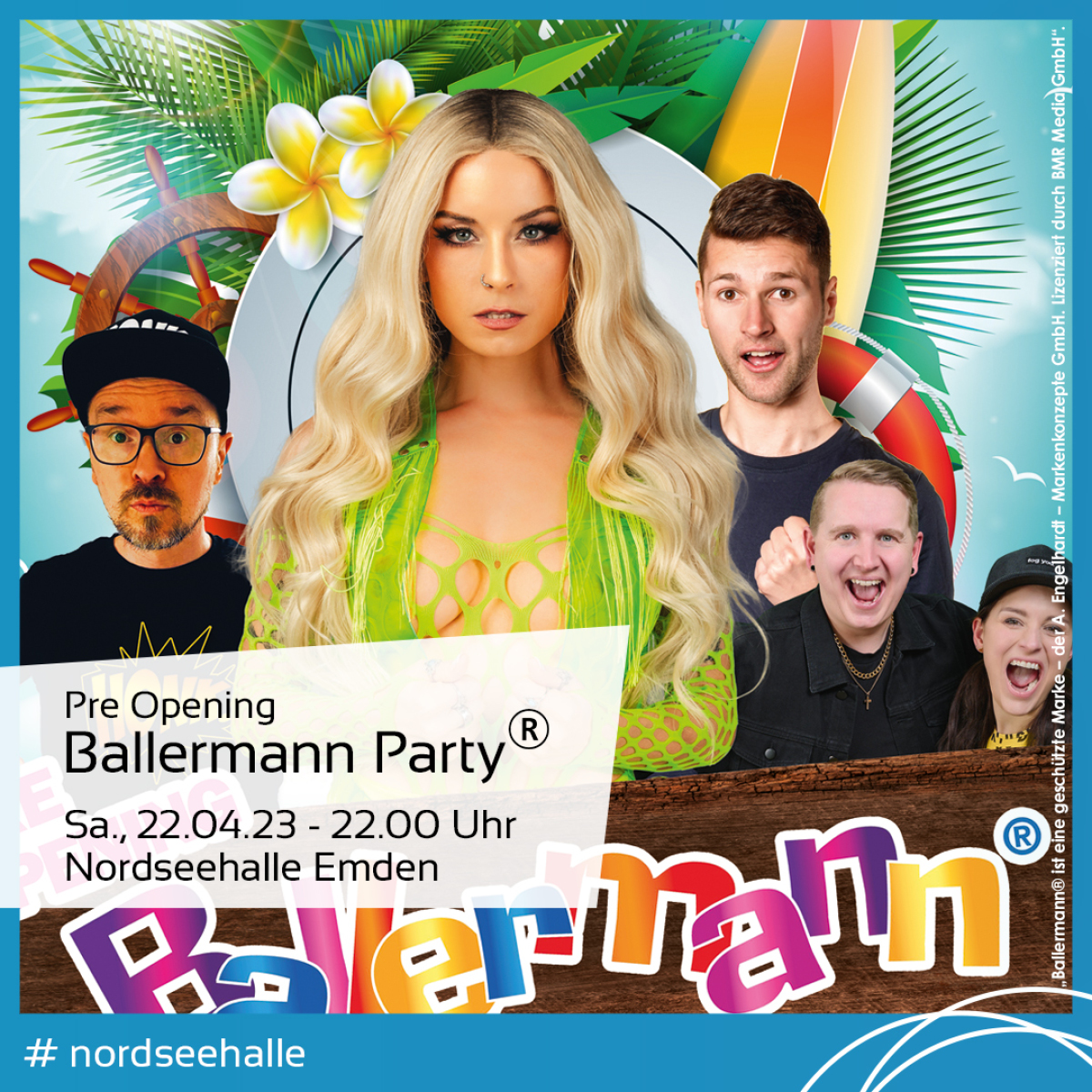 Nordseehalle Emden: Pre Opening Ballermann Party