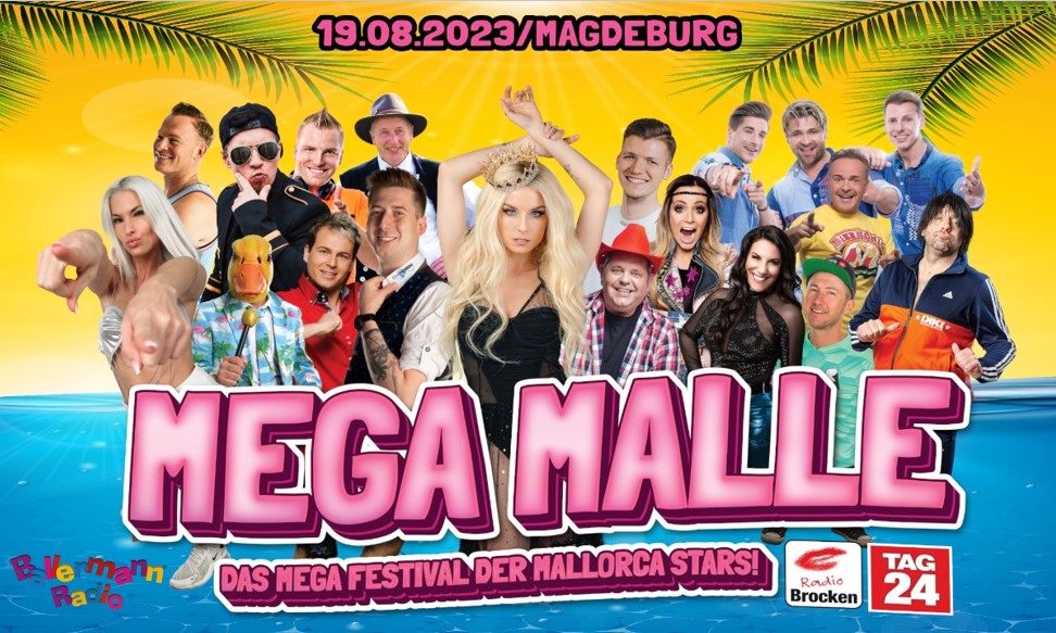 Mega Malle Festival: Große Ballermann Party in Magdeburg