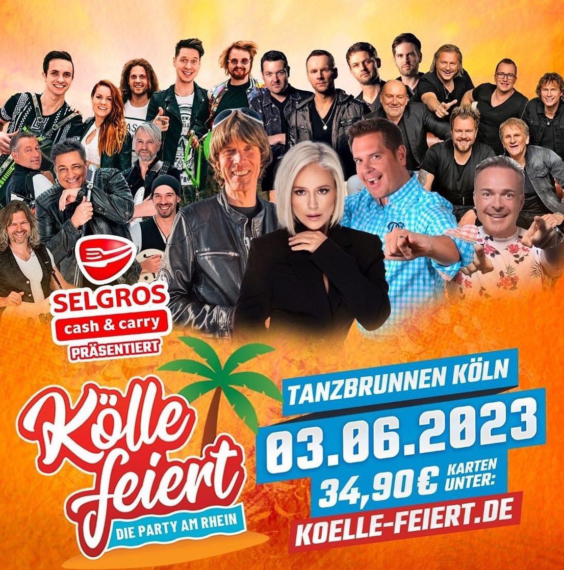 Partymarathon: „Kölle feiert“ (03.06.23) mit Mickie Krause & Co.