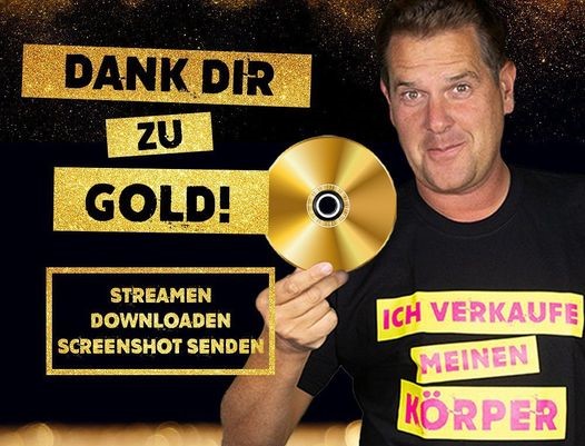 Peter Wackel: Gold-Status für „Ich verkaufe meinen Körper“