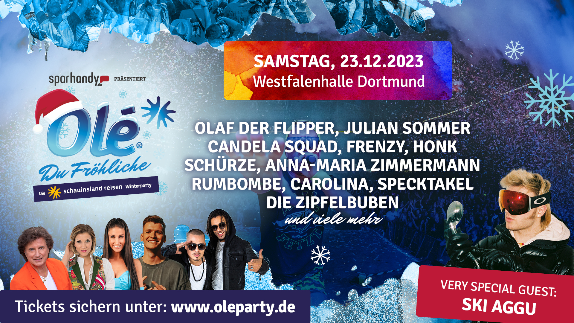 OLÈ DU FRÖHLICHE – Olé Party meets Christmas!