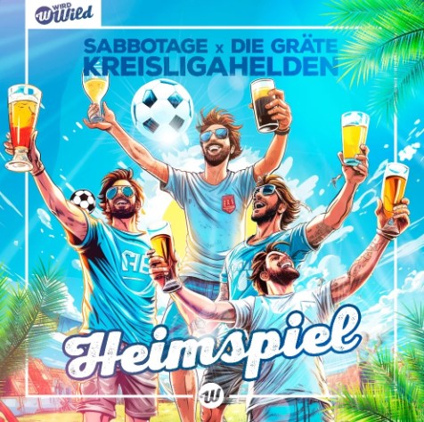 Sabbotage x die Gräte & Kreisligahelden mit „Heimspiel“