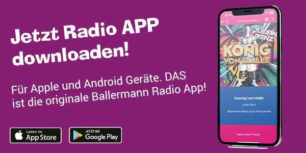 Ballermann Radio App: Diese News werden Euch freuen!
