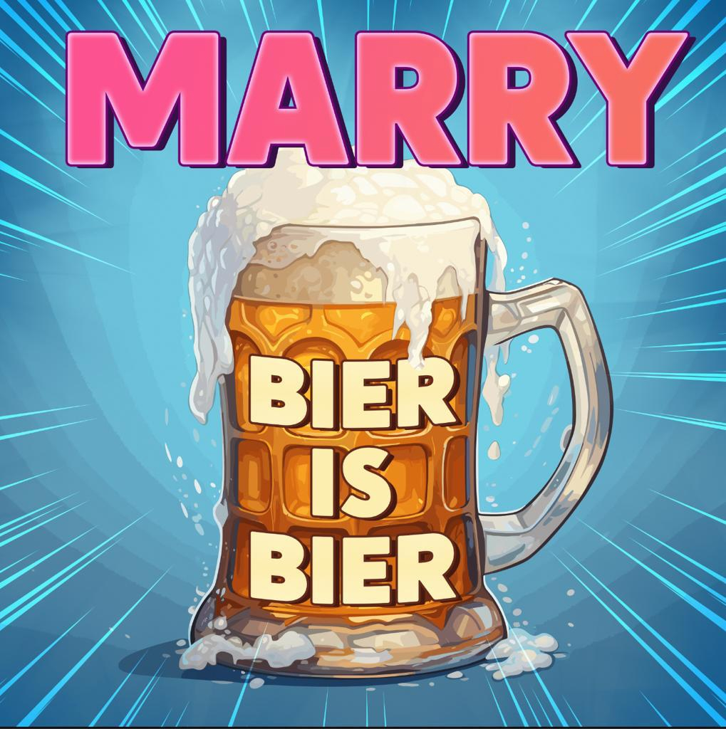 Feierlaune garantiert: MARRY mit „Bier is Bier“