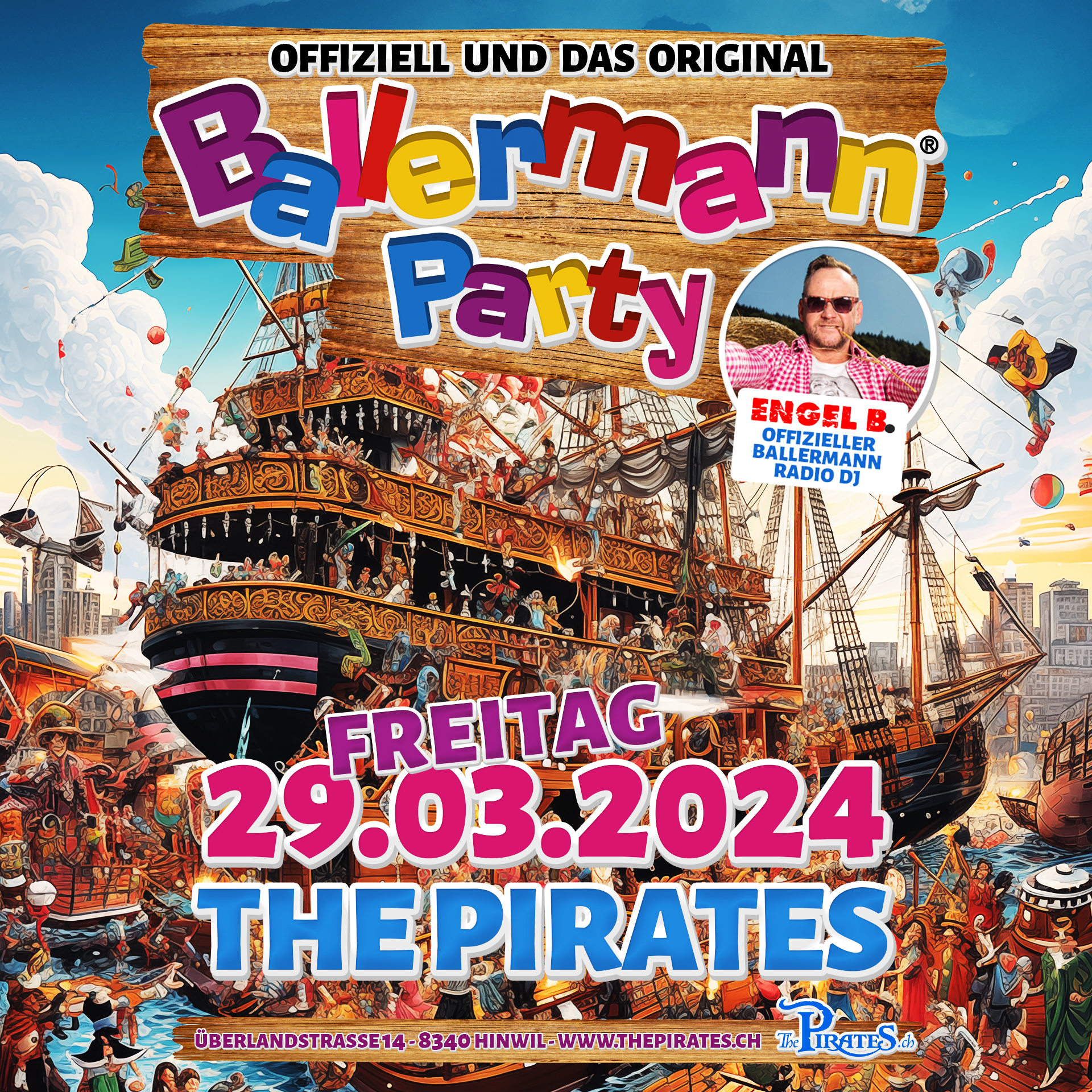 Das schrie nach Wiederholung: Die originale Ballermann Party im „The Pirates“, Hinwil