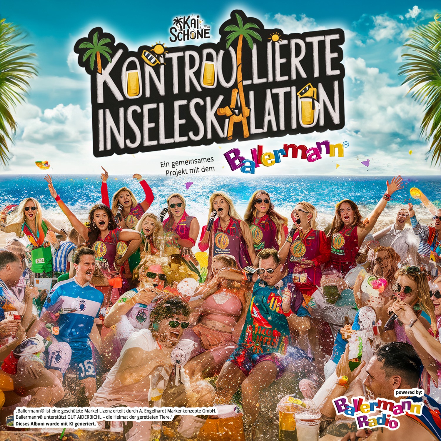 Erstes KI-generiertes Album: „Kontrollierte Inseleskalation – Ballermann® Exclusive“