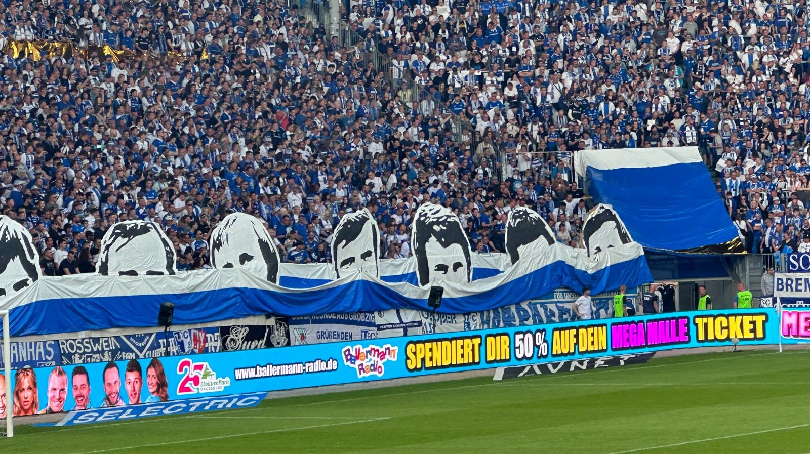 Zum 50. Jubiläum des Europapokal-Siegs des FCM: Ballermann Radio sponserte 50% des Ticketpreises für Mega Malle
