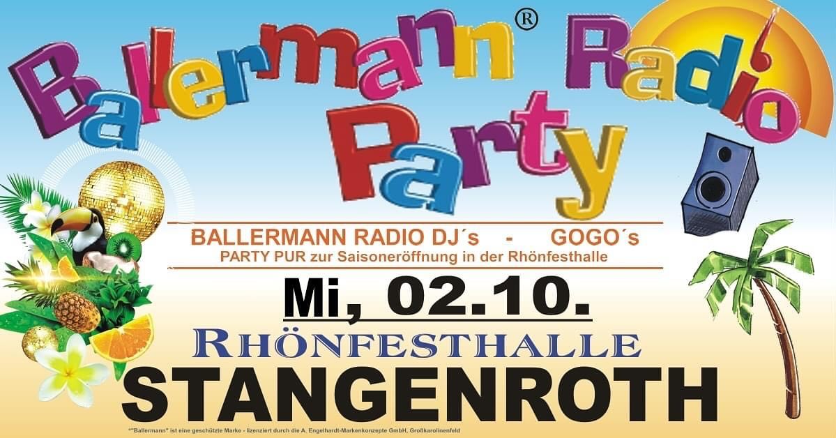 100 % Stimmung: Die originale Ballermann Party in Stangenroth