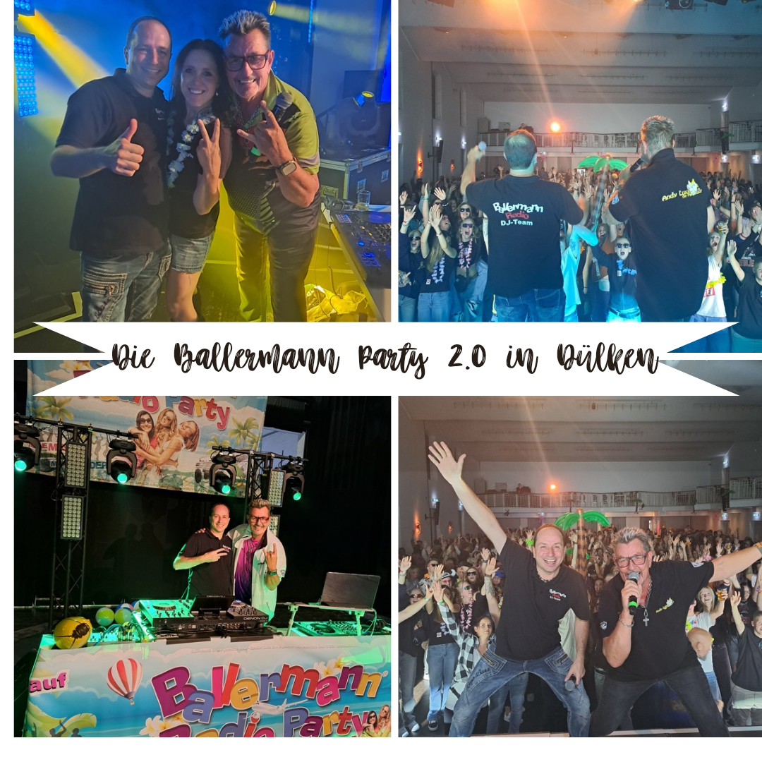 Partyfreude hoch 10: Originale Ballermann Party 2.0 beim Schützenverein in Dülken
