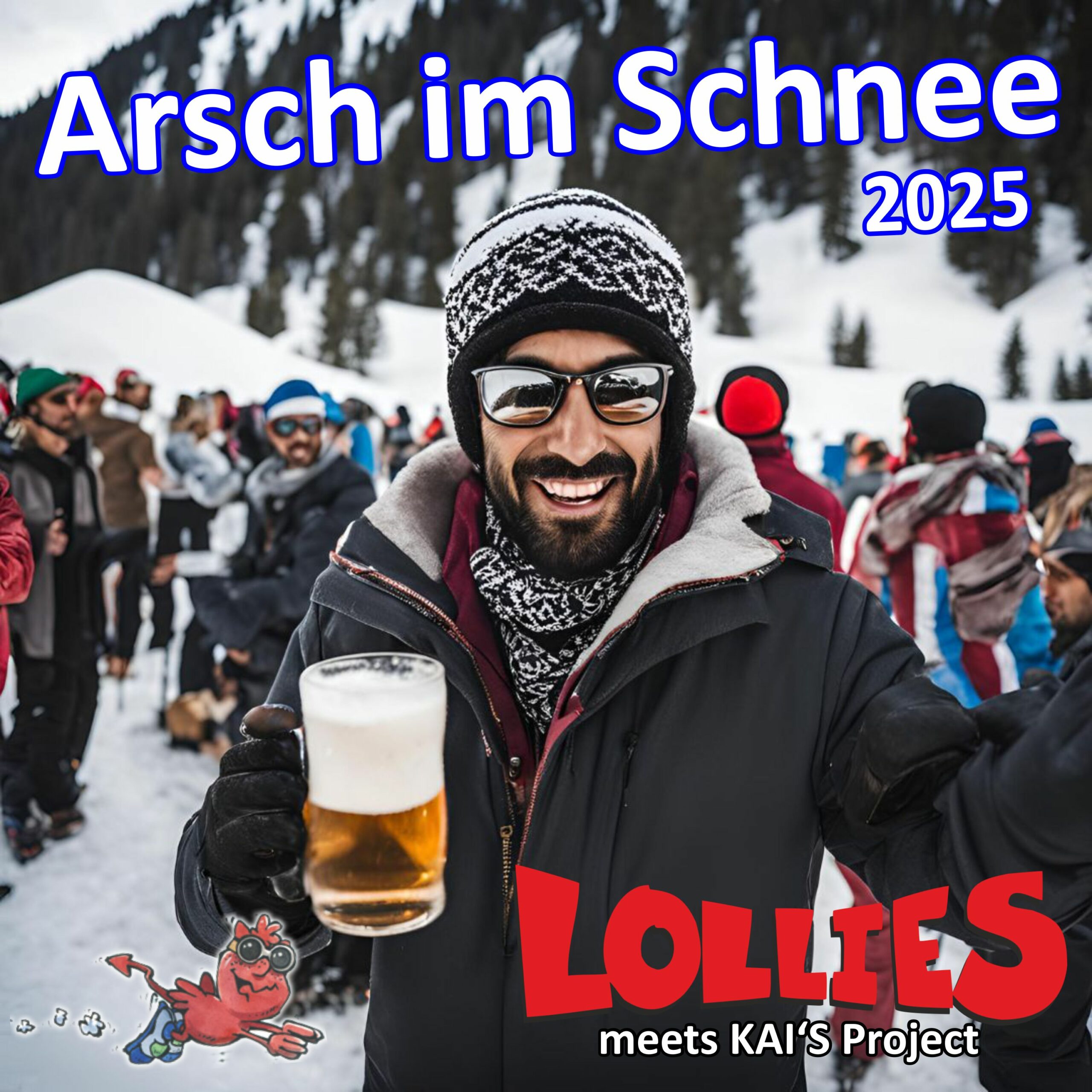 „Arsch im Schnee“ 2025 – Die Kult-Band LOLLIES meldet sich mit neuem Hit zurück!