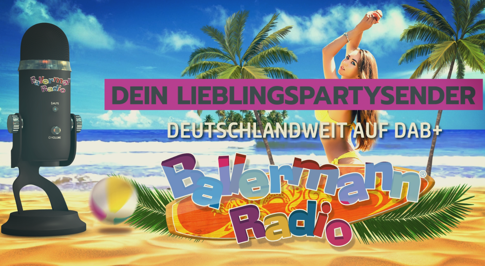 Maximum Party auf Ballermann Radio: Bundesweit über DAB+ empfangbar!