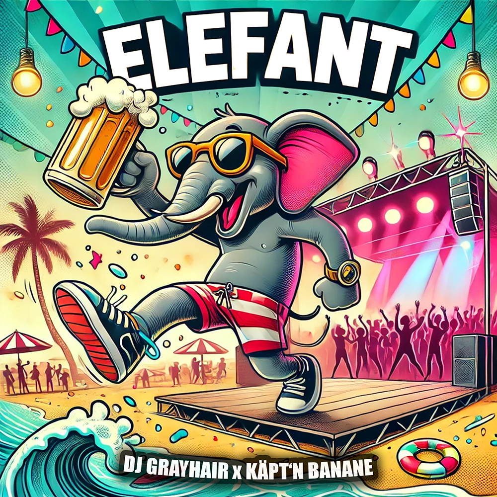 Ohrwurm-Gefahr: DJ Grayhair x Käpt’n Banane mit „Elefant“