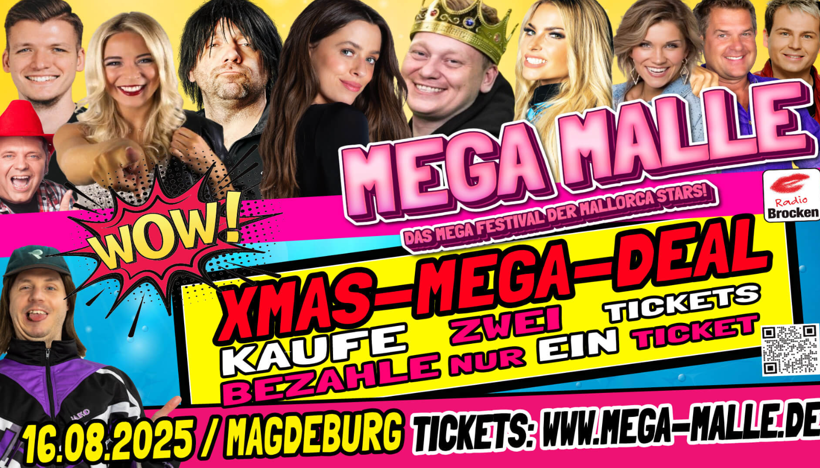 Aufgepasst! Mega Special für Mega Malle Magdeburg am 16.08.25
