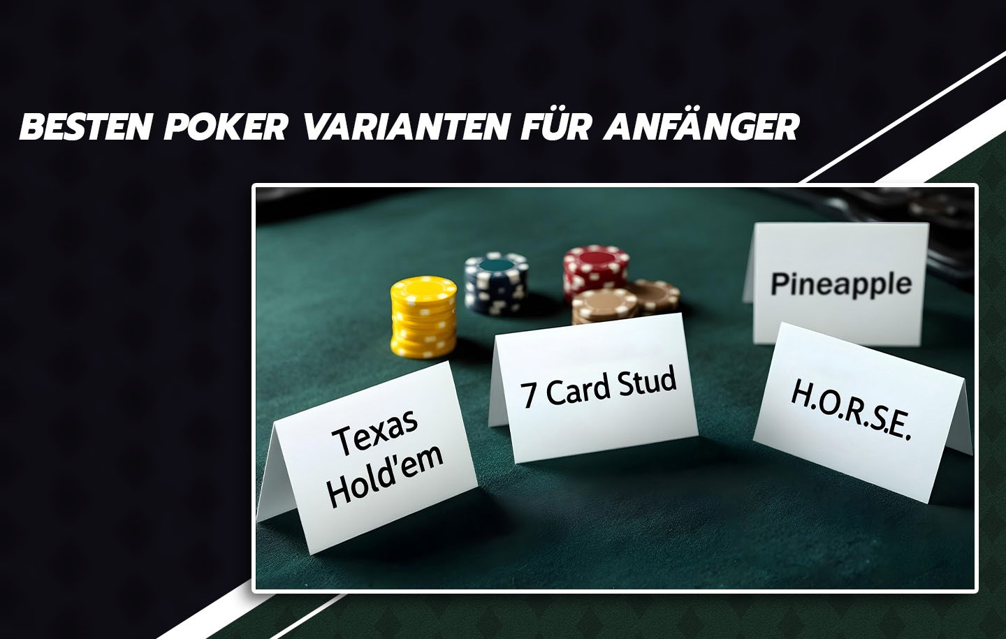 Wer ist der beste Poker für Anfänger?