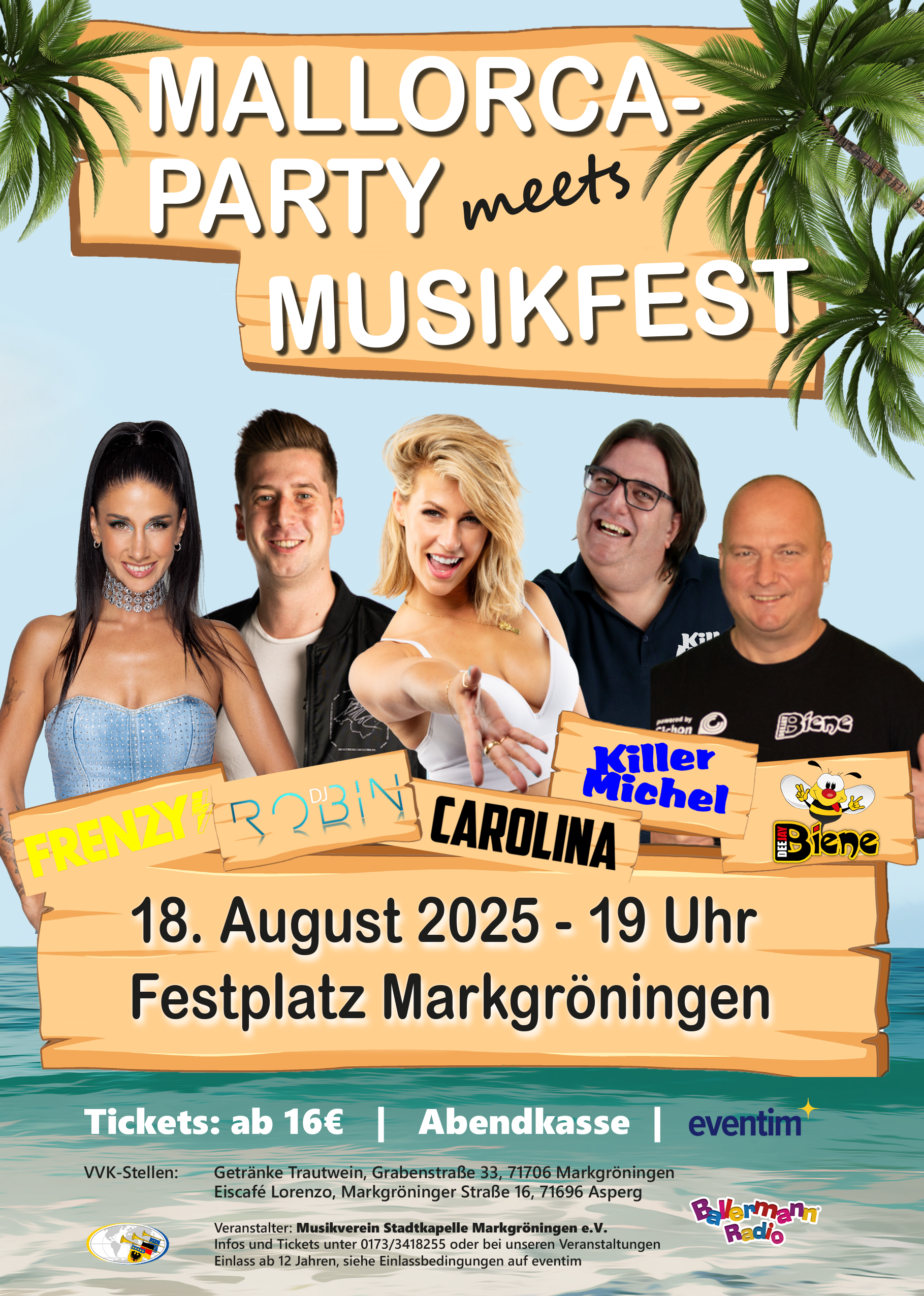 Mallorca Party Meets Musikfest: Absolutes Highlight in Markgröningen