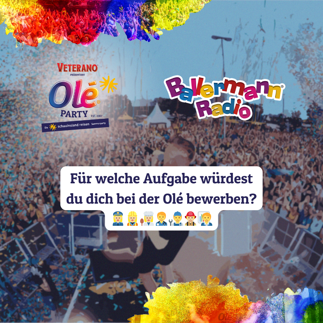 Ticket-Verlosung – Let’s go Olé! Verpasst nicht die größte Mallorca Party-Tour 2025