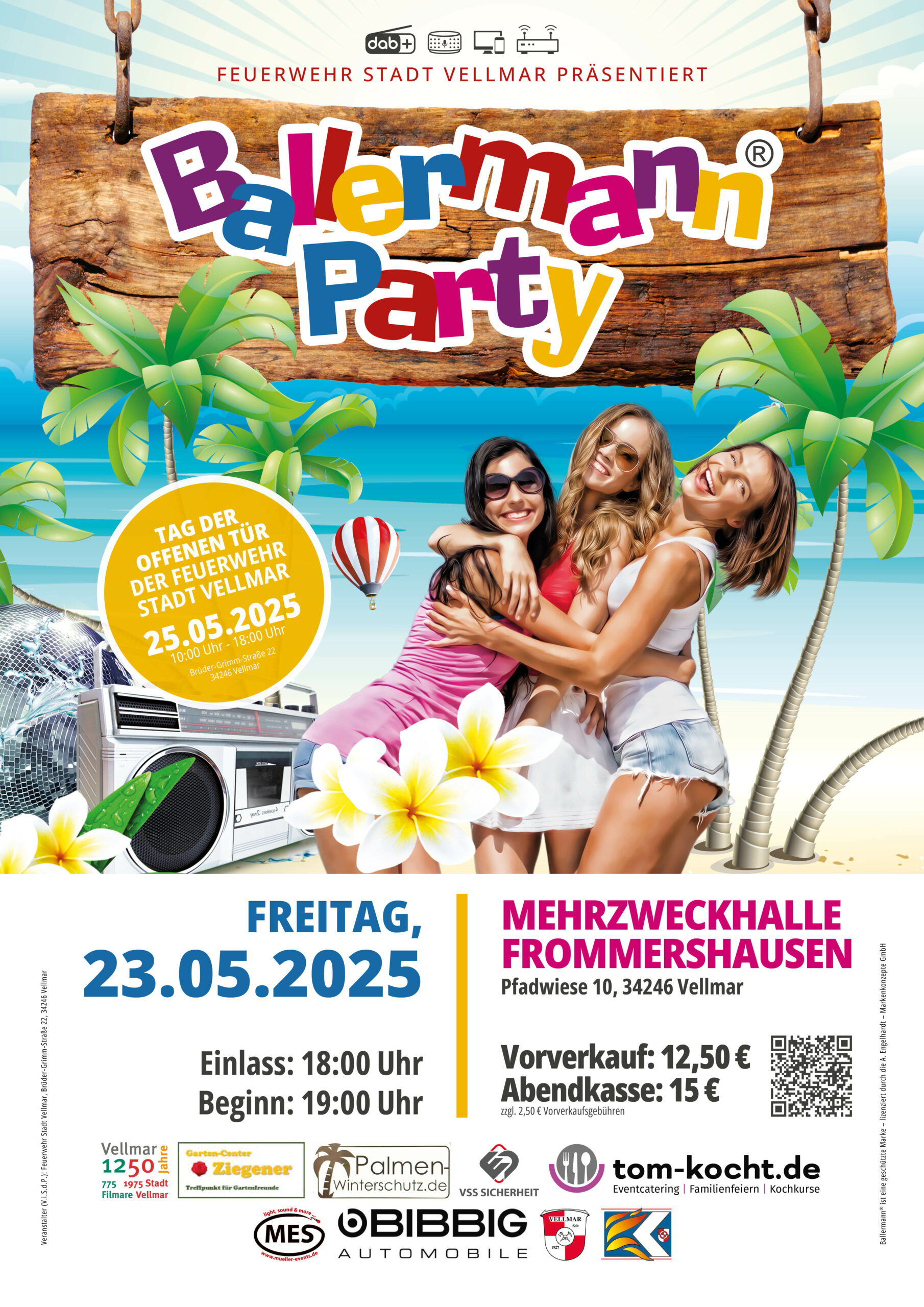Viva Vellmar! Die originale Ballermann Party kommt nach Nordhessen