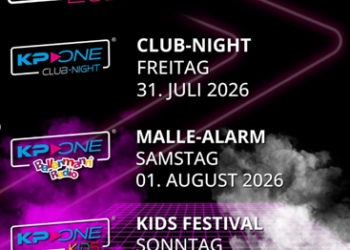 Ballermann-Flair: „Malle Alarm“ beim KP-ONE Festival 2026