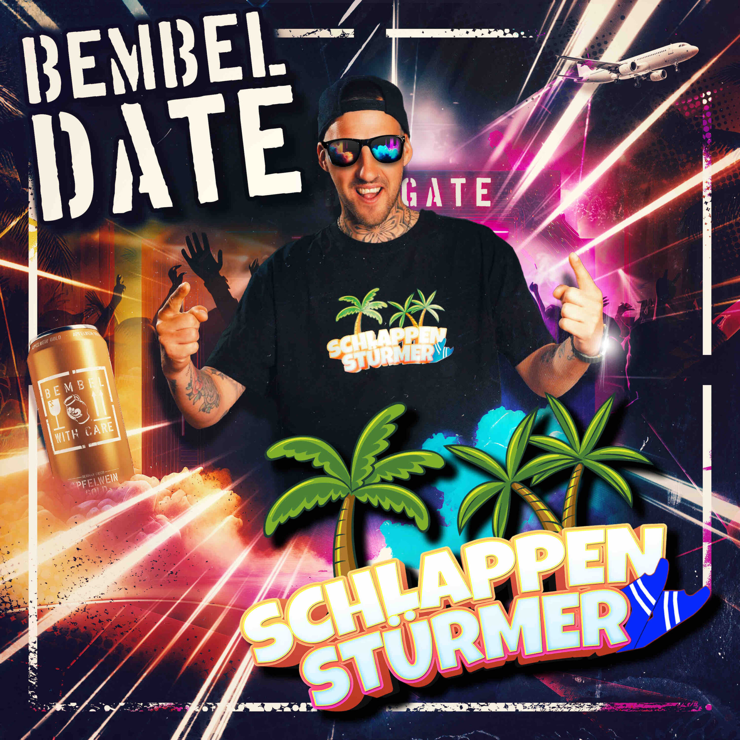 Jedes Date wird zur Party: Schlappenstürmer mit „Bembeldate“