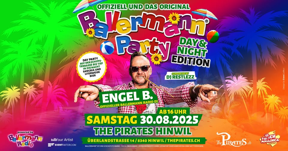 Day & Night Edition: Die Ballermann Party im The Pirates