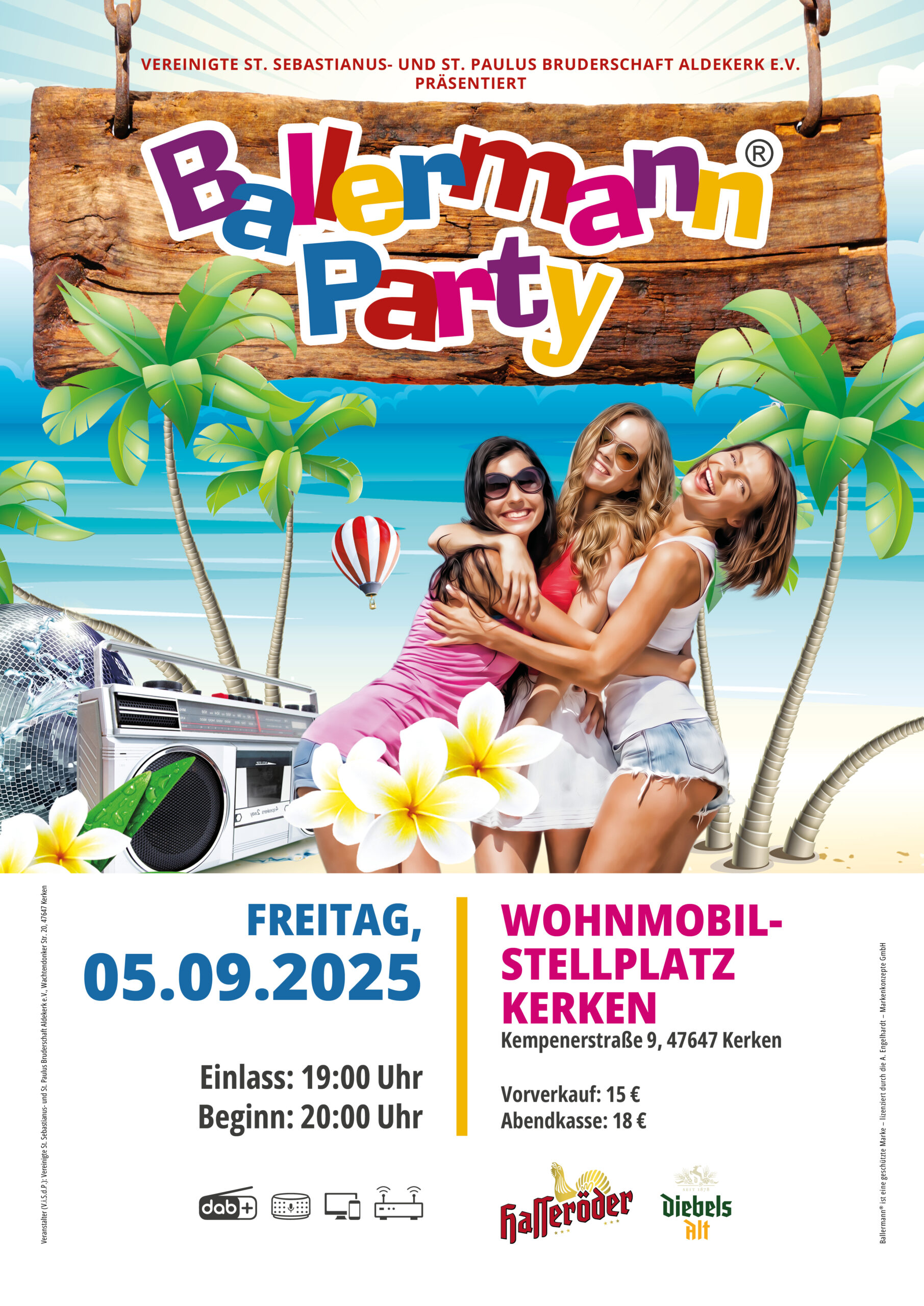 Party total: Die originale Ballermann Party in Kerken