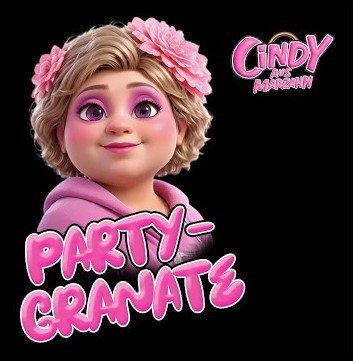 Malleversion: Cindy aus Marzahn mit „Partygranate“