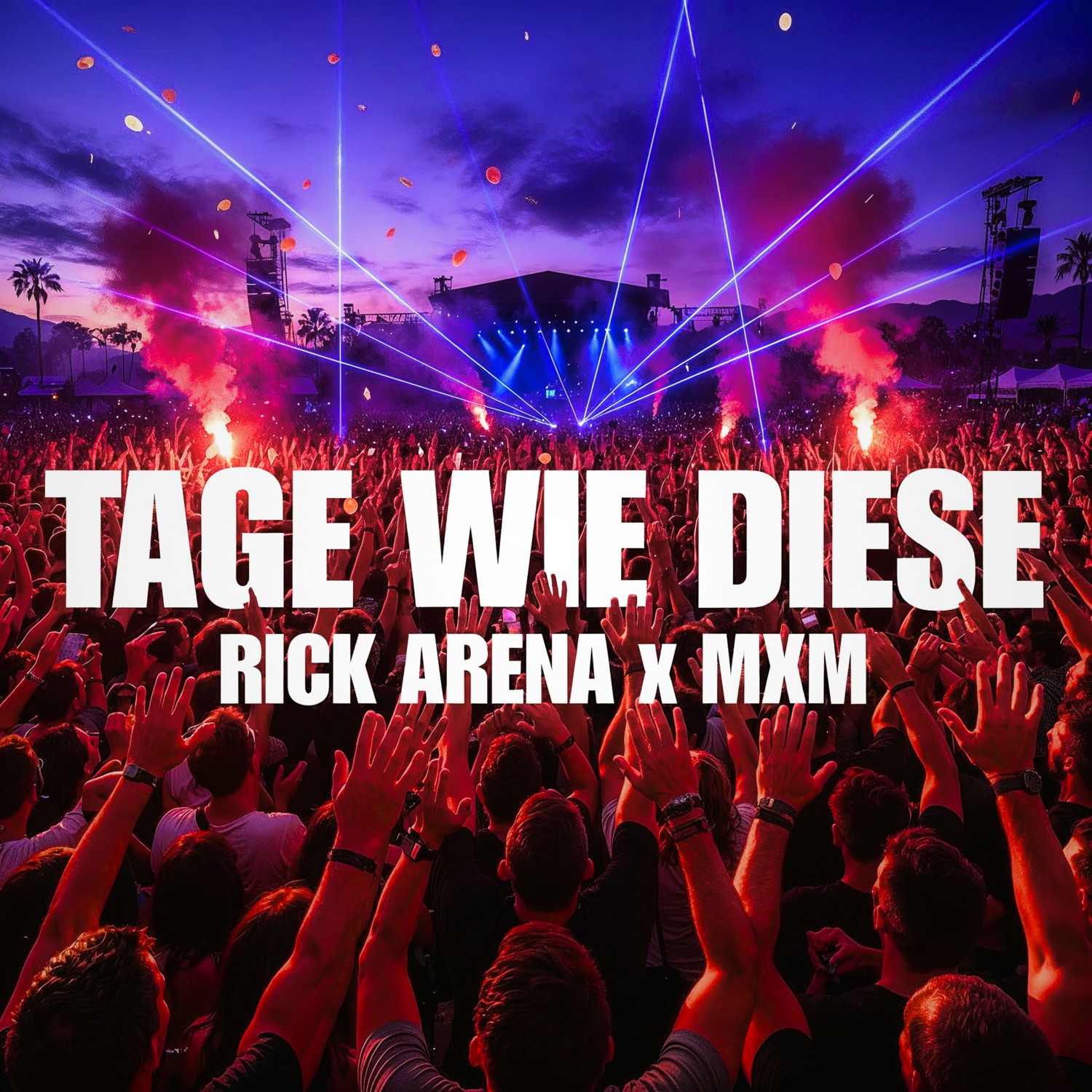 Frischer Partysound: Rick Arena x MXM mit „Tage wie dieser“