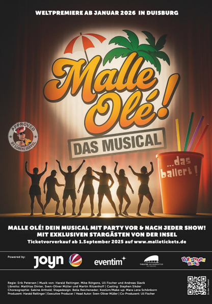 „Malle Olé! – Das Musical, das ballert“: Weltpremiere heiß erwartet