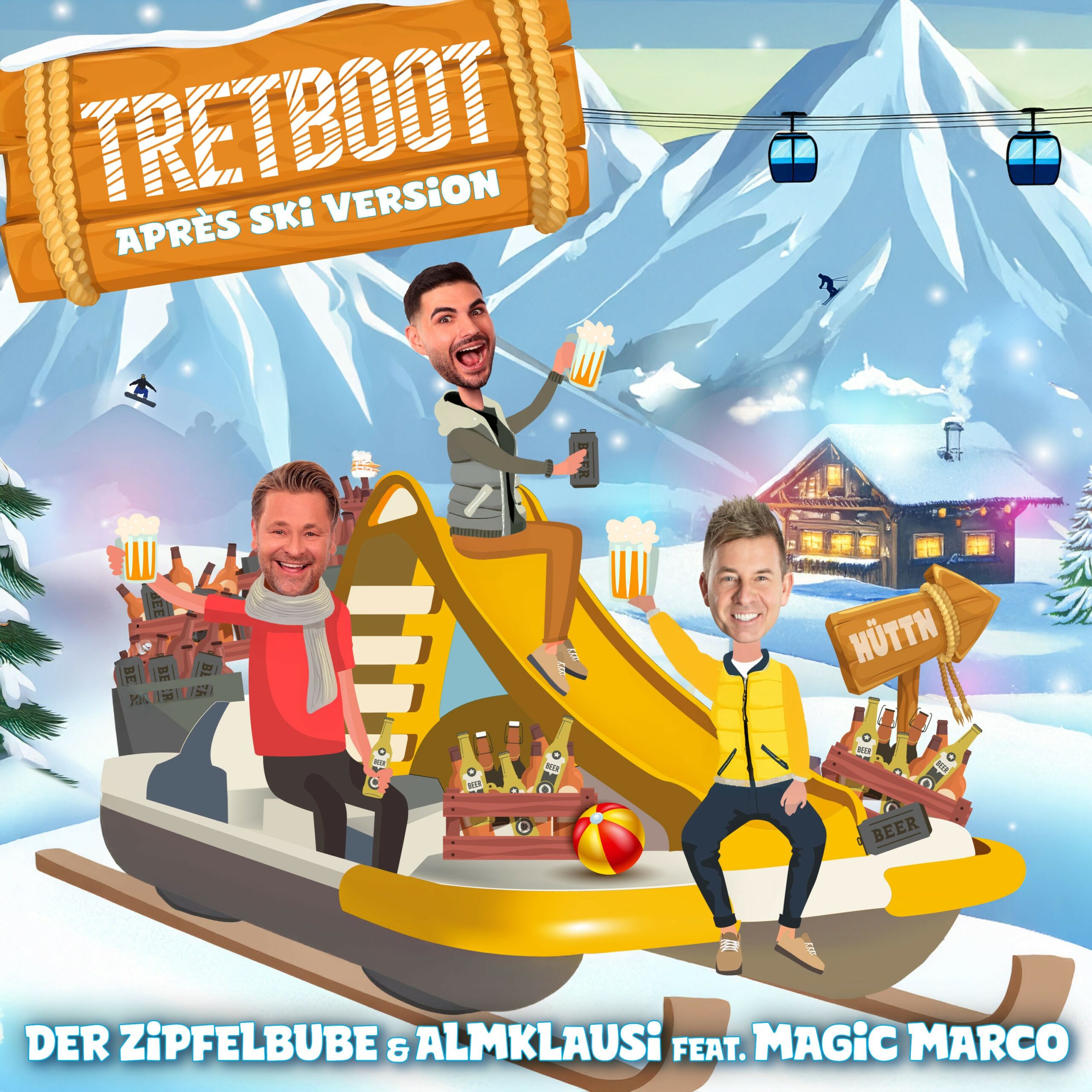 Sommerhit „Tretboot“ bekommt jetzt Après-Ski-Upgrade