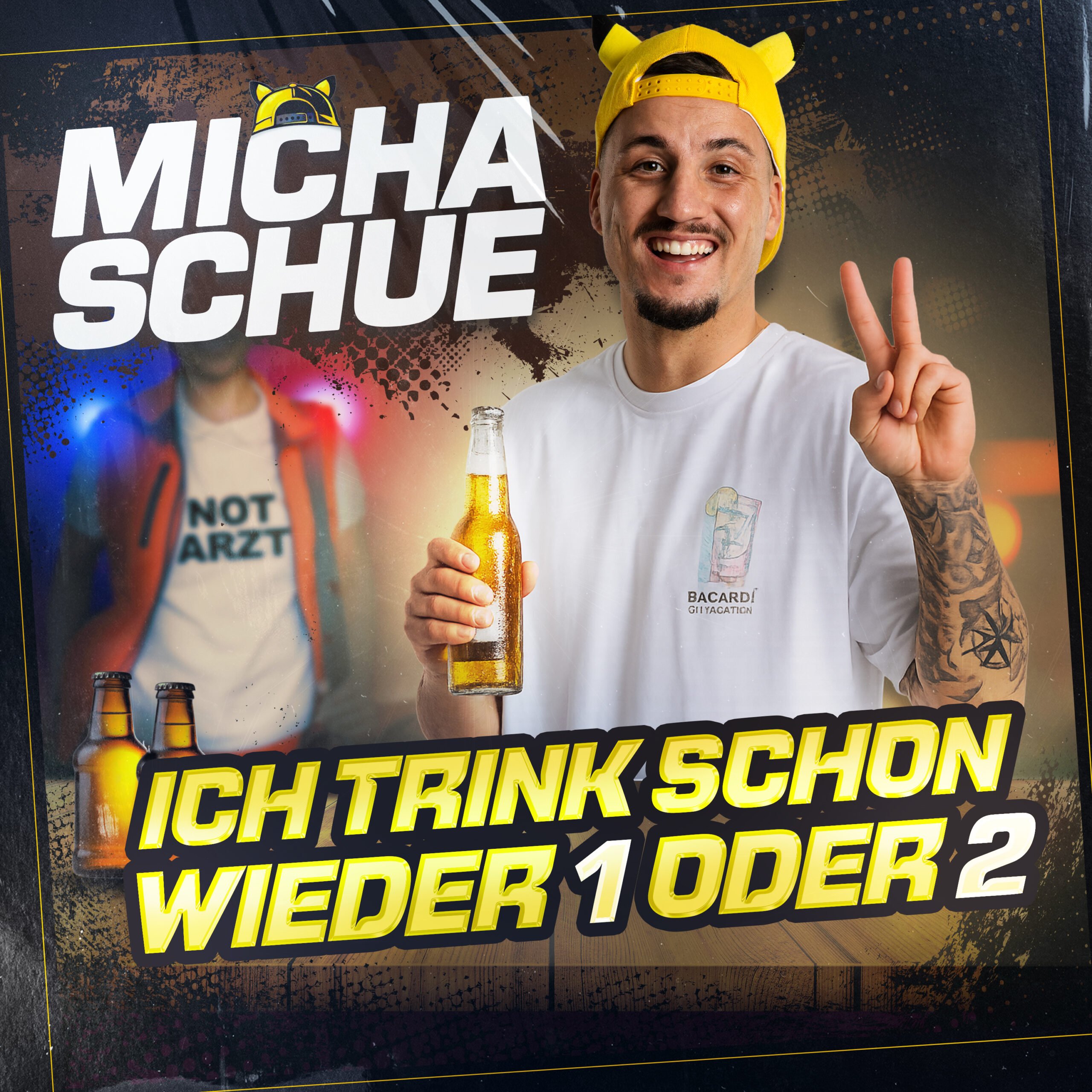 Neue Single! Micha Schue mit „Ich trink schon wieder 1 oder 2“